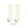 Calcetines para Bebé Recién Nacido, Calcetines de Malla para Verano, Calcetines de Algodón Transpirables para Bebés Niños y Niñas, Calcetines Finos Anti-Mosquitos para Rodilla para Primavera y Otoño