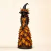 Figura de bruja de otoño de producto nuevo transfronterizo Adorno de artesanía de resina de bruja encantada de otoño