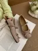 Primer Encuentro Zapatos Planos de Ballet Pleateados de Terciopelo Estacionales que Aumentan la Altura con Punta Cuadrada y Cierre de Hebilla, Mary Janes Suaves y de Moda