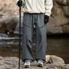 Novo Outono Impermeável Anti-rugas Repelente à Água Camping Caminhada Casal Calças Casca Tendência Calças de Trabalho Outdoor Masculino Design