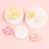 Molde de silicona DIY con forma de flor de camelia para hacer velas perfumadas, pasteles, chocolates y yeso