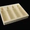 Bandeja Interior de Plástico para Vino Tinto, Embalaje Personalizado para Vino Blanco y Vino en Varios Colores, Bandeja de Ampolla Afelpada, Forro de Caja de Embalaje de Alta Gama