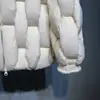 Abrigo de Invierno para Hombre Acolchado de Algodón Cuello Grueso Cálido Abrigo Acolchado de Algodón Moderno Todo Fósforo Nueva Moda Traje Corto de Pan para Pareja
