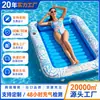 Anel Flutuador Inflável de PVC Espesso Personalizado de Fábrica para Piscina Flutuador de Água de Verão para Festa Decoração