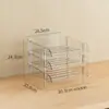 Estante de archivos de oficina multifuncional simple, marco horizontal multicapa, organizador y estante de almacenamiento de documentos de escritorio para estudiantes