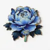 Imanes de Nevera de Flores, Souvenirs de Viaje de Flor de Peonía, Imanes de Hierro Magnéticos de Peonía para Nevera