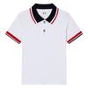 Camiseta Infantil Camiseta Branca Camisa Polo Infantil Meninos e Meninas Uniformes Brancos para Ensino Fundamental e Médio Uniformes de Jardim de Infância