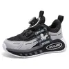 Zapatos para Niños 2026 Nuevos Zapatos Deportivos de Verano para Niños Niños Medianos y Grandes Hebilla Giratoria Malla Simple Malla Transpirable Zapatos para Correr