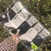 Calcetines Deportivos de Malla de Algodón a Media Pantorrilla para Mujer y Hombre Qianzufang 26 Primavera/Verano Calcetines de Algodón Coloridos Calcetines de Mujer Versátiles y Lindos