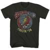 Grateful Dead Camiseta de Hombre Banda Grateful Dead Warlocks Calavera India Rock Punk Motocicleta