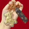 Llavero para Hacerse Rico Rápidamente, Colgante Pequeño de Caballo Dorado, Colgante para Bolso, Pequeños Regalos Prácticos para Promociones de Transmisiones en Vivo Corporativas, Al Por Mayor