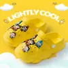Zuecos infantiles de EVA para verano, zapatos cerrados de dibujos animados para padres e hijos, para niños y niñas, aptos para bebés de todas las edades, antideslizantes, sin olor, suela suave