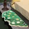 Alfombra Irregular de Musgo Tuftado Transfronteriza, Alfombrilla de Cama para Dormitorio, Alfombrilla Refrescante de Felpa para Habitación Infantil, Alfombra de Sala de Estar de Comercio Exterior
