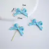 Aleación de zinc cinta de pintura lazo hecho a mano DIY joyería cadena de teléfono móvil con cuentas materiales creativos accesorios al por mayor