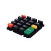 Control Remoto de Botones de Silicona Personalizado Panel de Control de Botones Digitales Botón Conductivo Acrílico Productos de Silicona Personalizados
