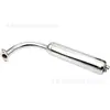 Accesorios para bicicleta motor de dos tiempos 50CC 60CC 80CC tubo de escape silenciador chimenea fila de hierro