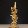 Estatua de Espada Dragón de Cobre Yang Tongji para Decoración del Hogar y la Oficina Venta al por Mayor desde el Fabricante