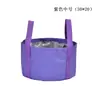 Balde para banho de pés isolado extra alto acima do joelho, dobrável e portátil, com suporte dobrável, balde para lavar os pés, bolsa para banho de pés para mulheres