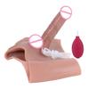Brinquedo Sexual Adulto Sxxy Dildo Artificial para Mulheres Usarem Sólido Borrifável à Água à Prova d'Água Brinquedo de Silicone Calças de Couro