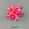 Pasador de flor de lirio, tocado de flor de seda, pinza para el pelo para fotografía de viaje, accesorio floral lateral para el pelo para Hanfu y falda Ma Mian, accesorio para fotografía