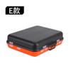 Caixa de Anzóis de Pesca Weihe Sports Caixa Luya Caixa de Ferramentas Caixa de Armazenamento Caixa de Acessórios Preto/Laranja Atacado de Equipamento de Pesca