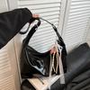 Bolso Cruzado de Moda Transfronteriza para Mujer, Nuevo Bolso Tote Versátil de Gran Capacidad, Diseño Nicho Bolso Dumpling, Bolso de Hombro