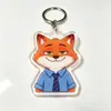 Llavero de gato de la suerte con cuentas acrílicas, accesorio colgante de dibujos animados creativos para bolso, decoración de anime para mochila de estudiante
