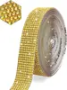 Nueva tira adhesiva de diamantes de agua DIY tira de diamantes de imitación autoadhesiva Tira de diamantes accesorios para ropa Tira de diamantes con adhesivo termofusible venta al por mayor