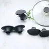 Mango universal para tapa de olla multiestilo multicolor color veta de madera cabeza de tapa de olla accesorios para tapa de olla cuentas para tapa botón de baquelita anti-quemaduras