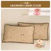 Funda de almohada de gasa de doble capa de algodón puro para niños 40X60 Par de fundas de almohada de algodón 30X50 Funda interior para núcleo de almohada de bebé Pieza individual