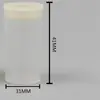 Caixa de Armazenamento Tie-Dye, Caixa de Embalagem para Acessórios Pequenos, Caixa para Rolo de Filme Colorido, Frasco Plástico para Isca de Pesca 30ml, Caixa Selada Espessa