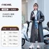 Procesamiento impermeable de EVA personalizado para adultos transparente largo no desechable poncho eléctrico para viajes al aire libre senderismo