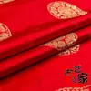 150 Telas de Seda y Satén Brocado Imitación Traje Antiguo Tang Cheongsam Ropa Tejido Jacquard Hecho a Mano Tela para Cojín de Sofá