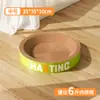Placa de arranhar para gatos ecológica, durável e que não solta fiapos, brinquedo para gatos, cama redonda grande de papelão ondulado para gatos, fabricante atacadista de suprimentos para animais de estimação