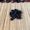 Ágata Negra y Roja Natural Brasileña Cuentas Sueltas Materiales para Accesorios Tejidos a Mano DIY Accesorios Joyería Listos para la Venta