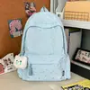 Mochila Estudiantil Cielo Estrellado Estilo Coreano, Mochila de Lentejuelas de Estrella Estilo Ins, Mochila de Alto Valor Estilo Japonés para Estudiantes de Secundaria para Niñas