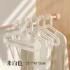 Percha de plástico estilo minimalista, engrosada y más gruesa, de doble uso para seco y húmedo, no deja marcas, antideslizante, tendedero para uso diario en el hogar