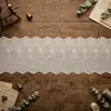 227326 Encaje Bordado Accesorios de Ropa Tejido Tencel Tejido de Malla Encaje Perforado Ropa para Mujer y Niños Dobladillo de Falda Accesorios Decorativos