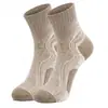 Calcetines de senderismo de lana merino para exteriores transfronterizos, calcetines deportivos gruesos con suela de rizo para hombres y mujeres, resistentes al desgaste y antideslizantes para correr