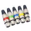 Enchufe de Micrófono XLR Hembra de Metal Suizo de Tres Conductores Enchufe XLR Hembra Suizo de Tres Conductores Balanceado