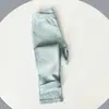 Nova coleção de outono de leggings para meninas: leggings elásticos de algodão puro para meninas, calças versáteis e justas para bebês meninas