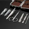 Set de cortauñas de 7 piezas para mujer, herramientas de manicura y belleza, cuchilla para pedicura, limpiador de oídos, set de 7 piezas, cortauñas al por mayor
