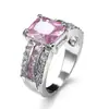 Anillo explosiones transfronterizo ebay AliExpress wish Europa y Estados Unidos moda circonita fabricantes de joyería suministro comercio exterior en stock