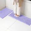 Tapetes de Chão Absorventes de Chenille para Casa, Tapetes de Cozinha, Capachos de Porta de Banheiro, Tapetes Antiderrapantes para Banheiro, Carpete Resistente a Manchas para Banheiro