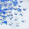 Acessórios para Nail Art de Pedra Strass com Formato Irregular e Fundo Plano de Borracha, Decorações de Roupa Mini Pequenas, Unhas Deslumbrantes Vestíveis Atacado