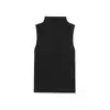 Atacado Europeu e Americano Transfronteiriço 2026 Nova Moda Elegante Feminino Versátil Elástico Sem Mangas Slim-Fit Regata 3641842