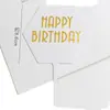 Guirnalda Pastel Marco Espejo Acrílico Decorativo Día de la Madre Letras Escritas a Mano Cumpleaños Pastel de Cumpleaños Enchufe
