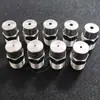 Bocal atomizador cônico sólido em aço inoxidável 304 para lavagem, remoção de poeira, umidificação e pulverização. Bocal atomizador tipo guarda-chuva com 2 pontos de contato.