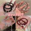 Conjunto de Pulseiras Jingle Super Fada de Oito Peças Pulseira Sino Antigo Chinês Conjunto Feminino Luxo Leve Nicho Borboleta Exquisita