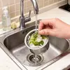 Colador de Fregadero de Acero Inoxidable con Asa para Fregadero de Cocina, Previene Obstrucciones, Filtro de Desagüe